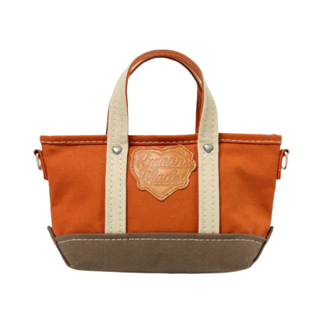휴먼 메이드 캔버스 미니 숄더 토트백 오렌지(Human Made Canvas Mini Shoulder Tote Bag Orange) - 1