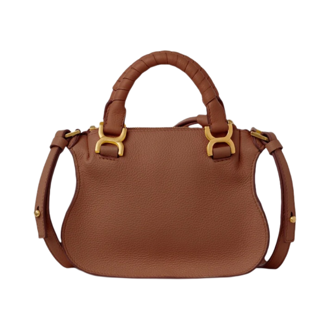 끌로에 마르씨 미니 더블 캐리백 탄(Chloe Marcie Mini Double Carry Bag Tan) - 2