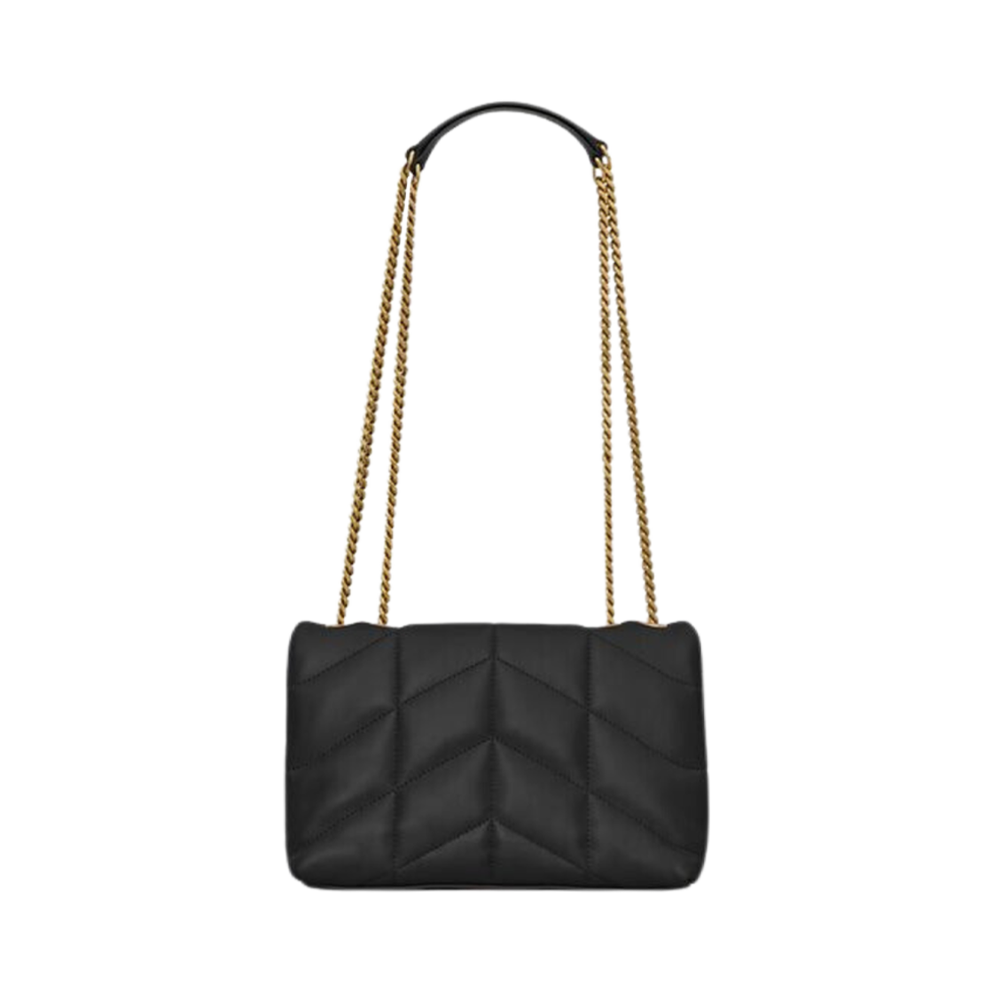 생로랑 퍼퍼 토이 백 퀼티드 램스킨 느와르(Saint Laurent Puffer Toy Bag In Quilted Lambskin Noir) - 2