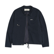 Thevinylhouse 2Way Zip Single Jacket Navy