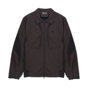 Sansan Gear Paneled Twill Jacket Dark Brown - 24FW