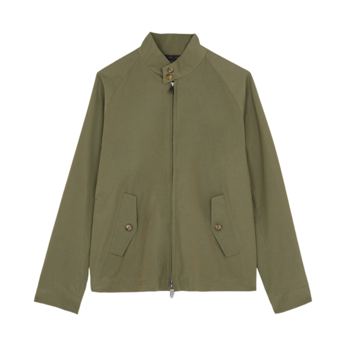 BRCPS0859BCNY1-6097 Baracuta G4 Regular Fit Harrington Jacket Army