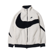 Nike Big Swoosh Full Zip Jacket White Navy