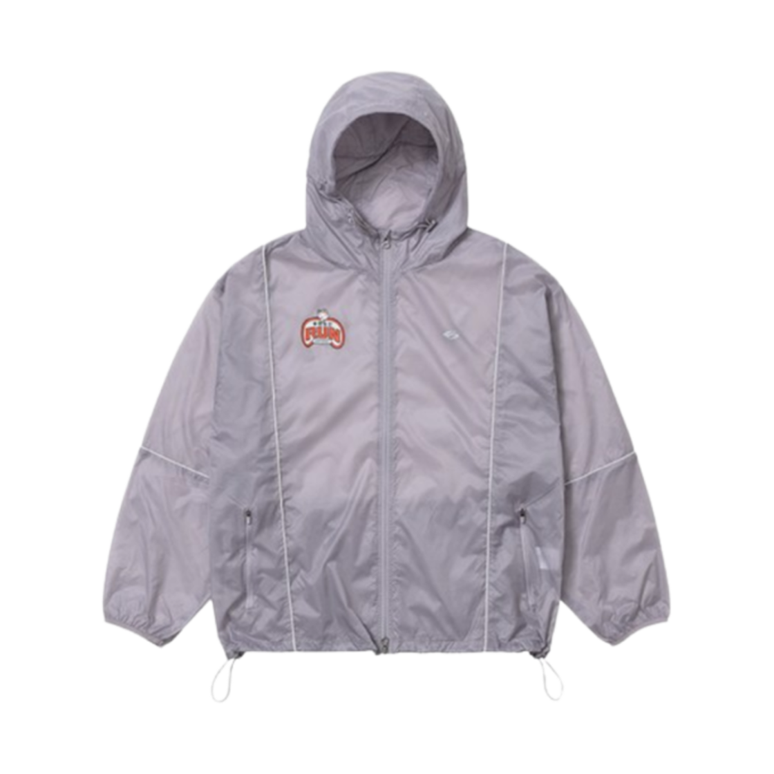 에프씨엠엠 x 무한도전 런 립스탑 윈드브레이커 퍼플(Fcmm x Infinite Challenge Run Ripstop Windbreaker Purple)