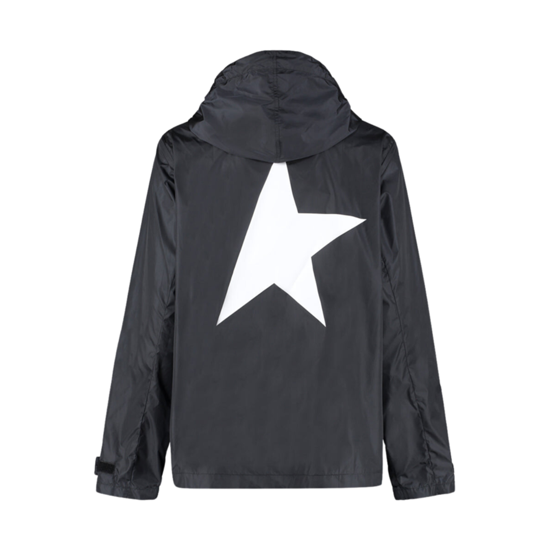 (W) 골든구스 스타 컬렉션 윈드브레이커 자켓 블랙((W) Golden Goose Star Collection Windbreaker Jacket Black) - 2