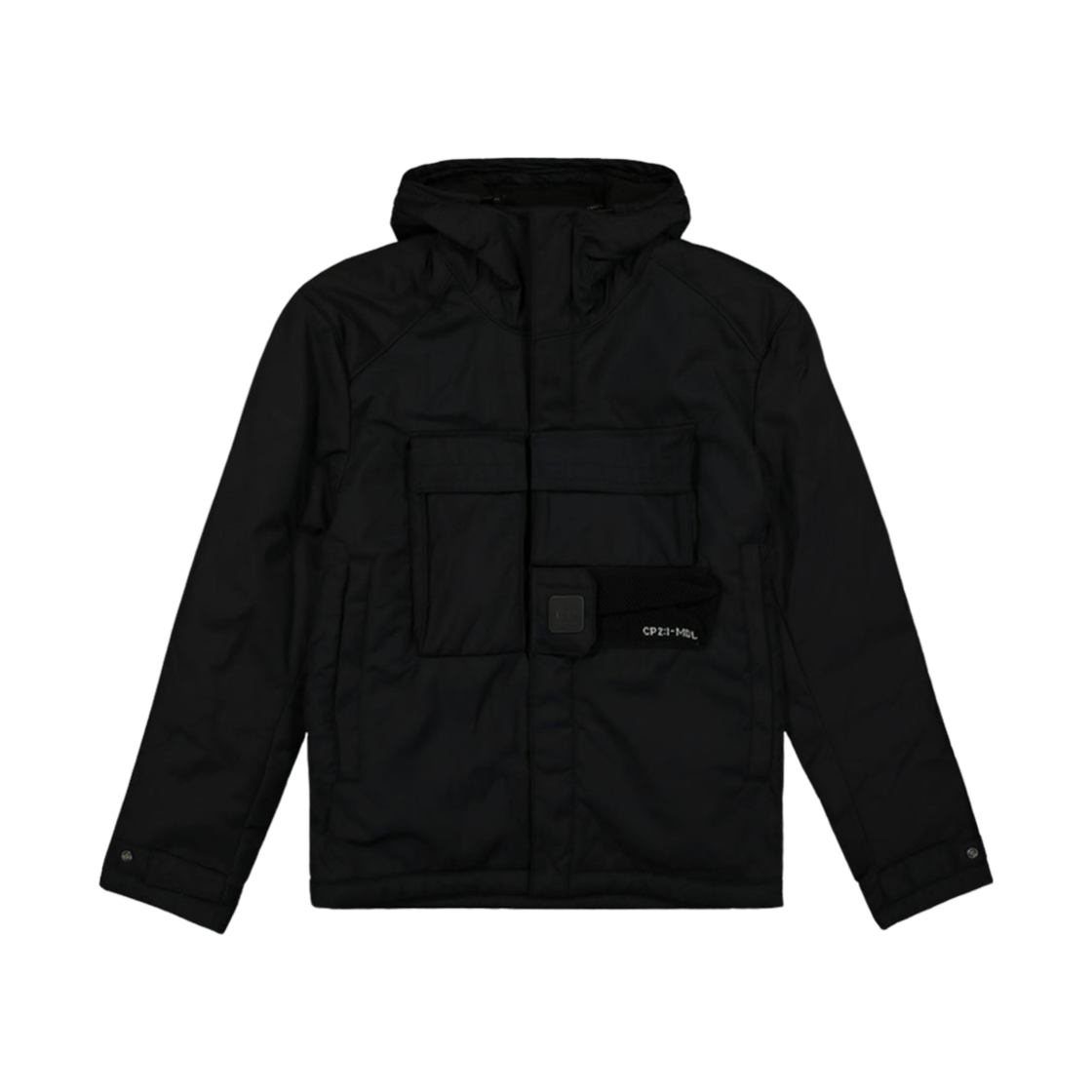 13CMOW080A006352A999 C.P. Company Dynatec Hood Jacket Black - 22FW