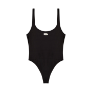 (W) Diesel Ut-Body-Utlt Cut-Out Logo Swimsuit Black