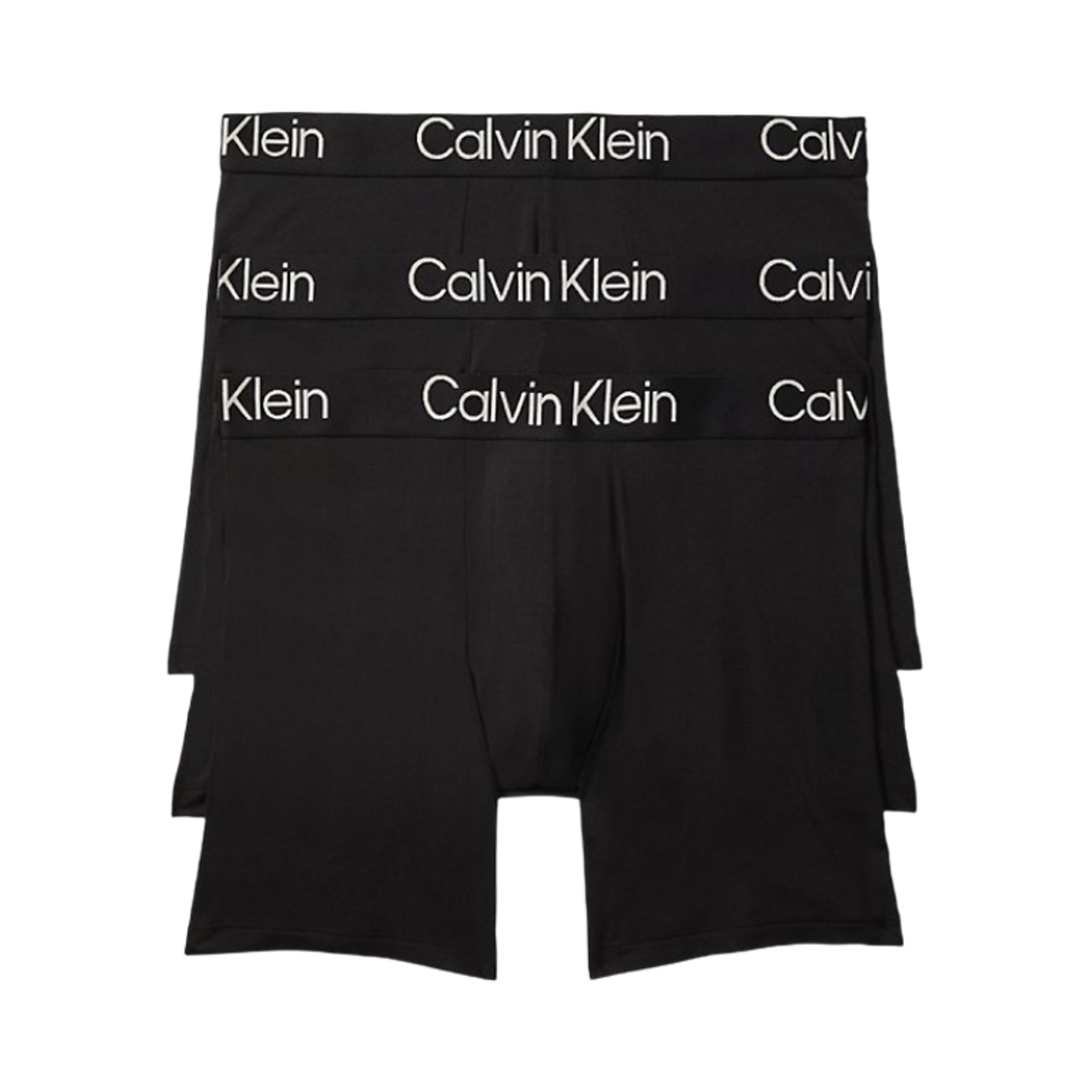 캘빈 클라인 울트라 소프트 모던 3팩 박서 브리프 블랙(Calvin Klein Ultra Soft Modern 3-pack Boxer Brief Black) - 1