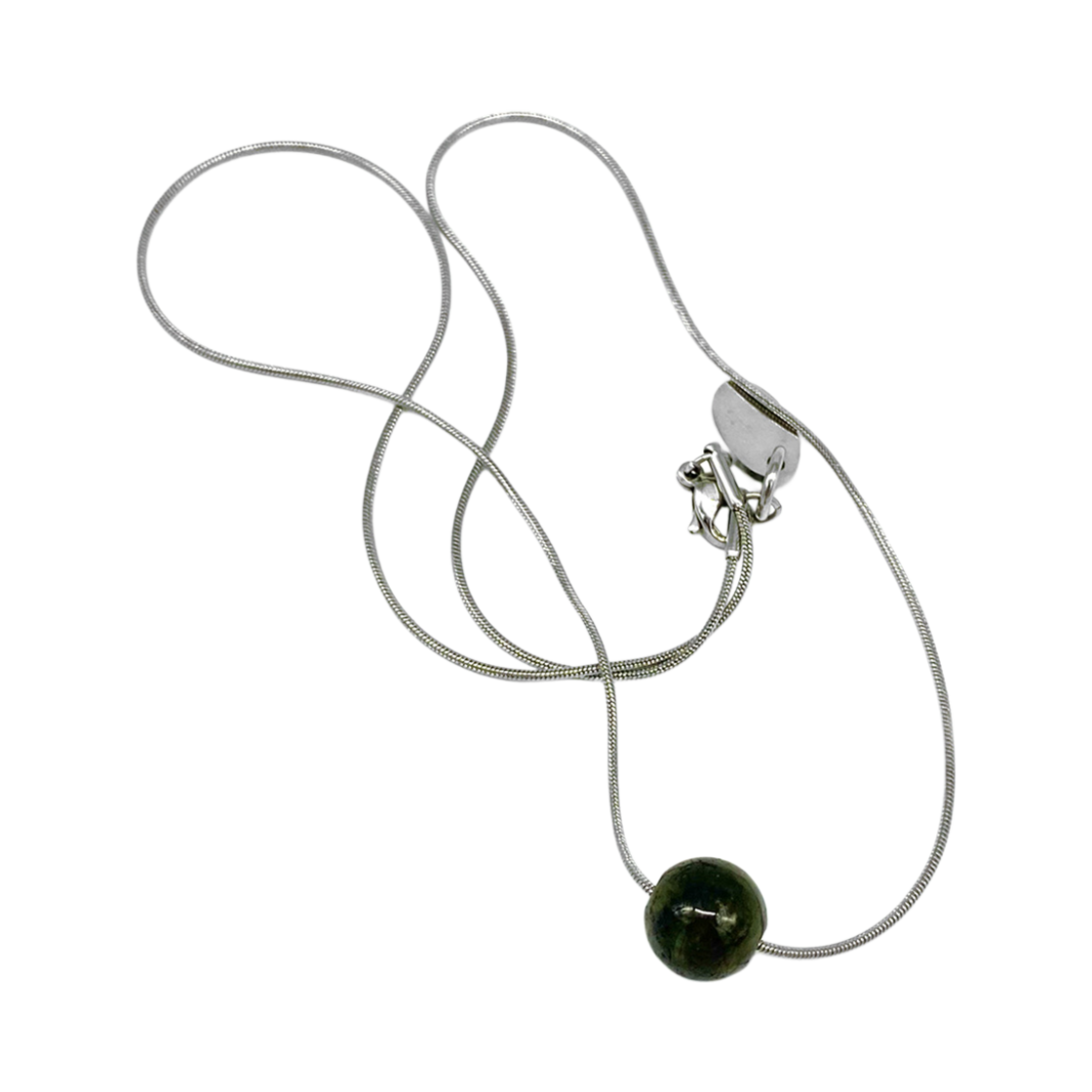SLN447_01 SANLI Nephrite Jade Necklace