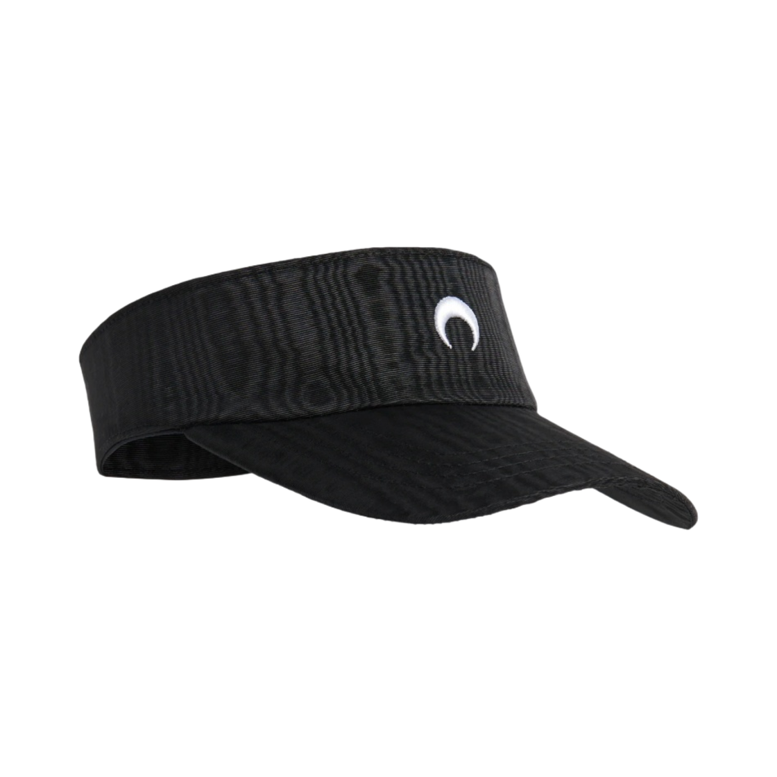 - Marine Serre Moire Viser Cap Black