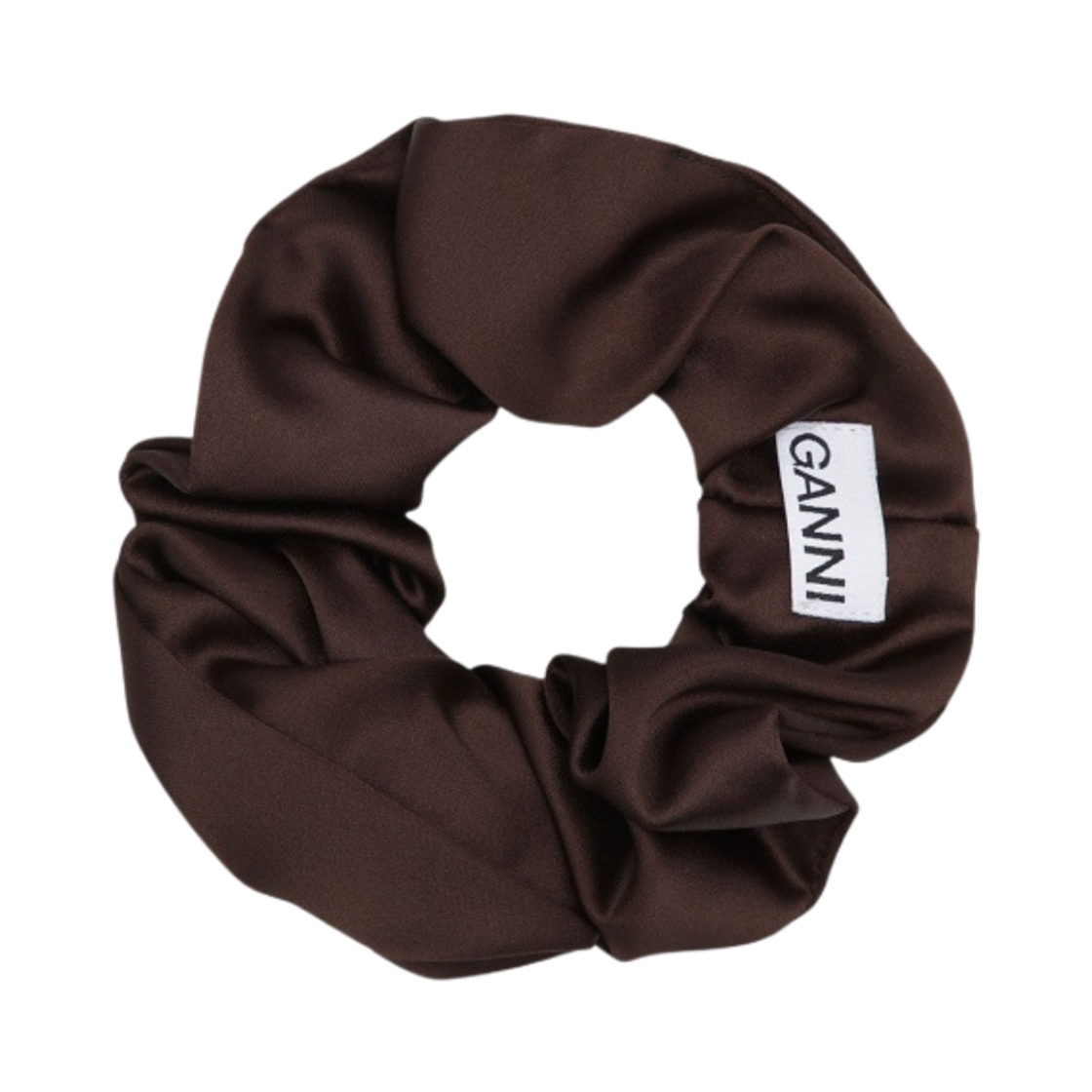 (W) 가니 레이스 믹스 스크런치 몰((W) Ganni Lace Mix Scrunchie Mole) - 1