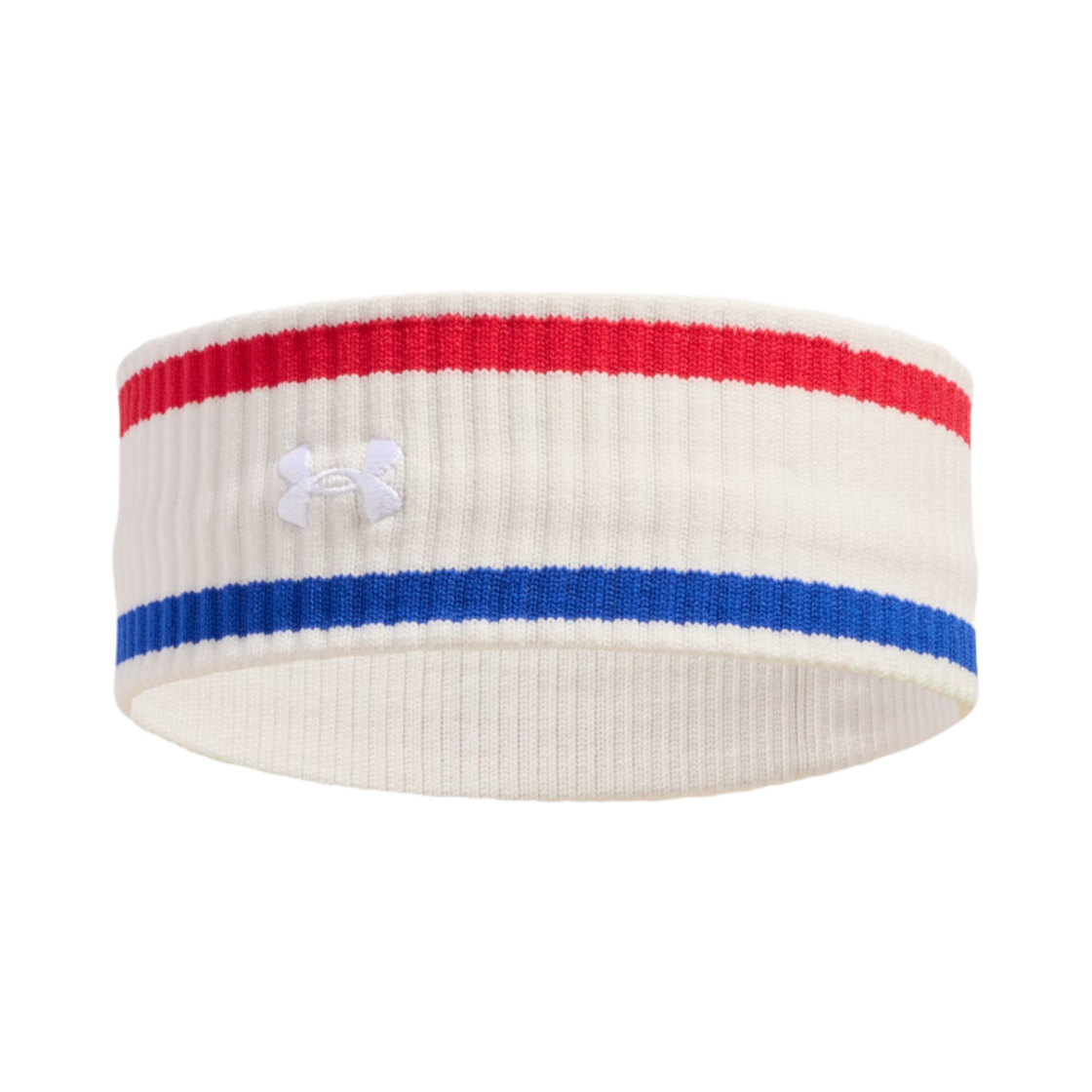 1389937-114 Under Armour UA Lightweight Terry Headband White Quartz Royal