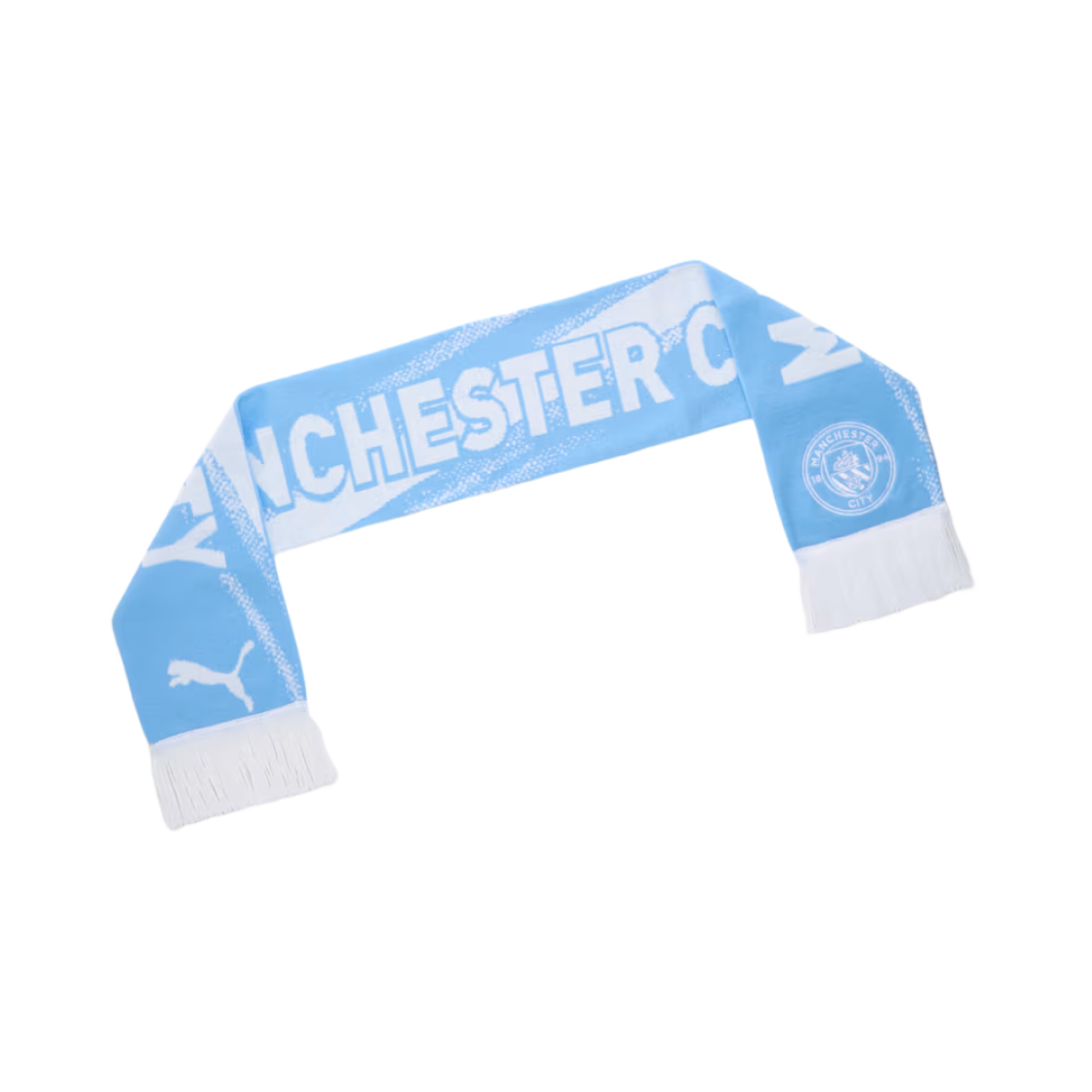 054825-01 Puma Manchester City Essentials Scarf Blue
