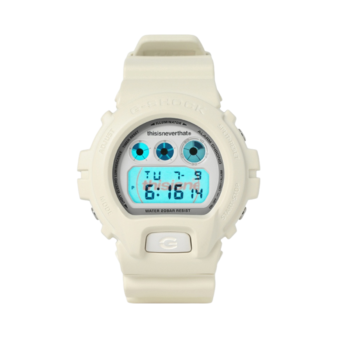 카시오 지샥 x 디스이즈네버댓 DW-6900TNT24-7DF 아이보리(Casio G-Shock x Thisisneverthat DW-6900TNT24-7DF Ivory)