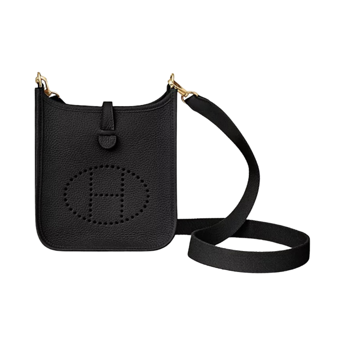 에르메스 에블린 16 아마존 백 클레망스 & 골드 하드웨어 누아(Hermes Evelyne 16 Amazone Bag Clemence & Gold Noir)