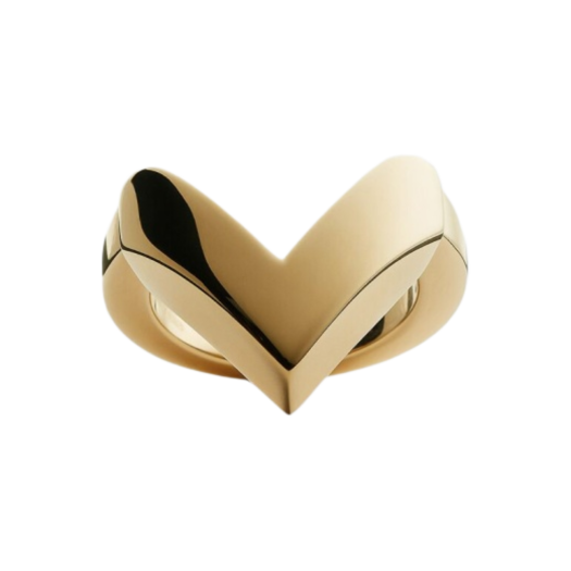 Bottega Veneta Point Ring Yellow Gold