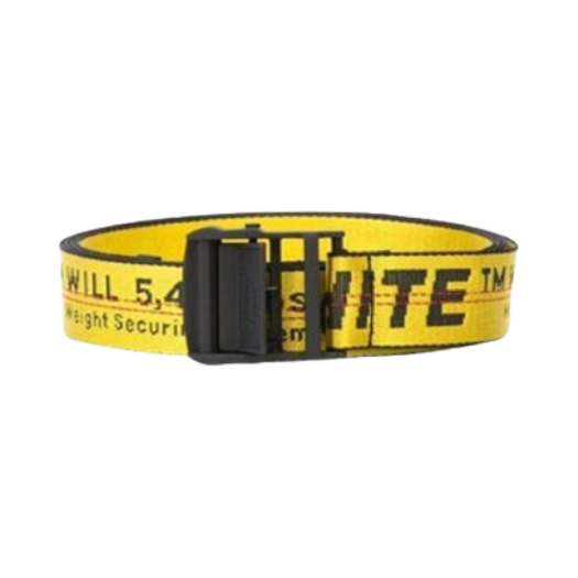 OWRB009S192230756010 Off-White Industrial Belt Yellow