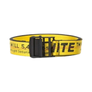 Off-White Industrial Belt Yellow