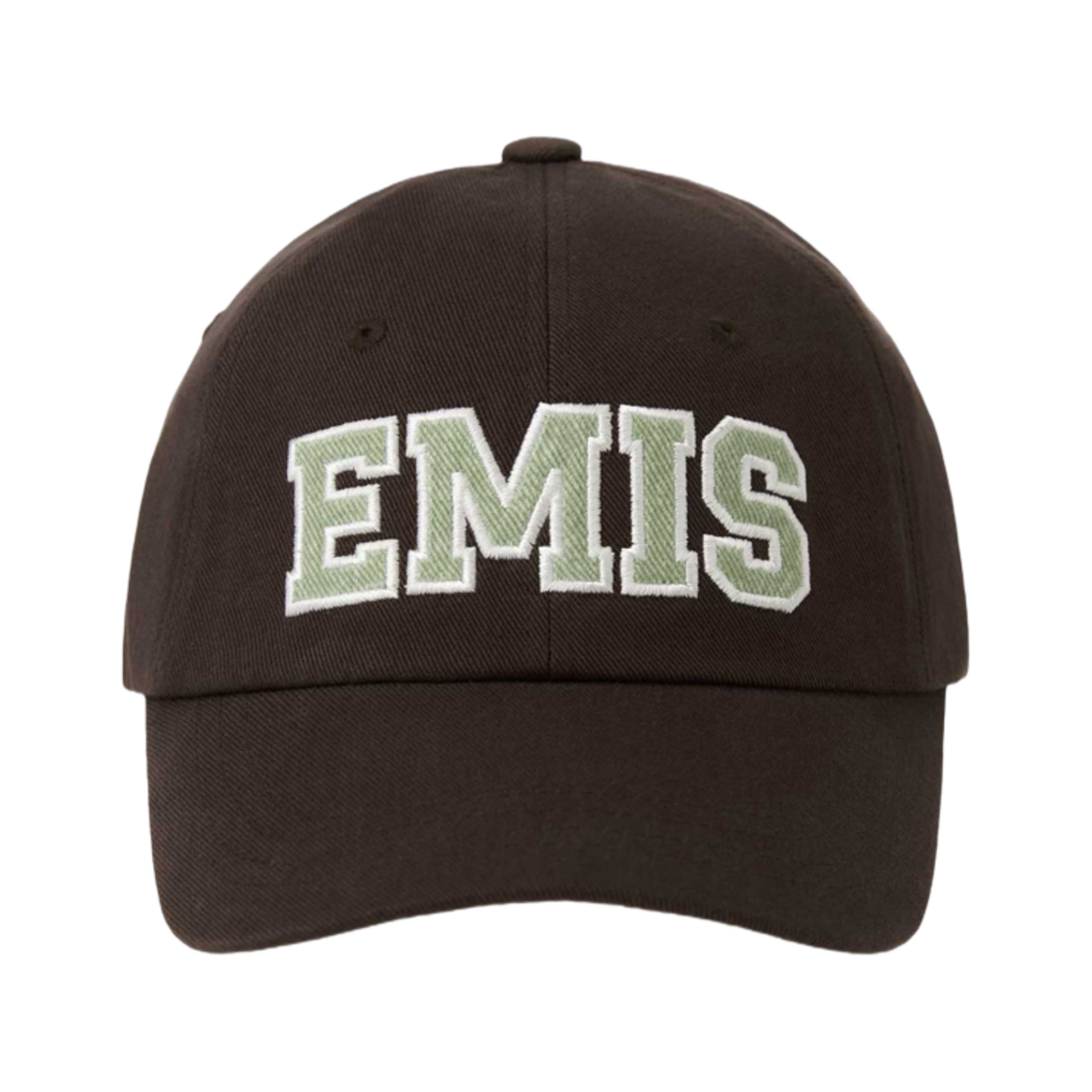 - Emis Twill Capital Logo Ball Cap Brown