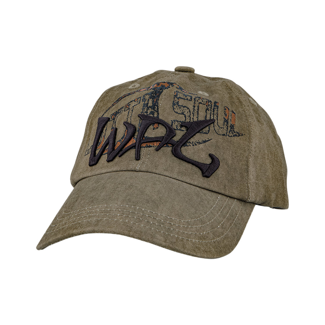 WL243WCA01UBRW MELLOW Lotta Soul Street Ball Cap Brown