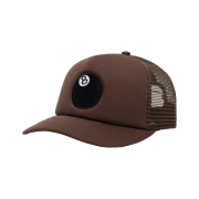 Stussy 8 Ball Trucker Cap Brown