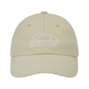 Emis White Stitch Ball Cap Light Beige
