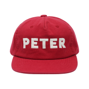 My Name is Peter 5-Panel Peter Cap Red