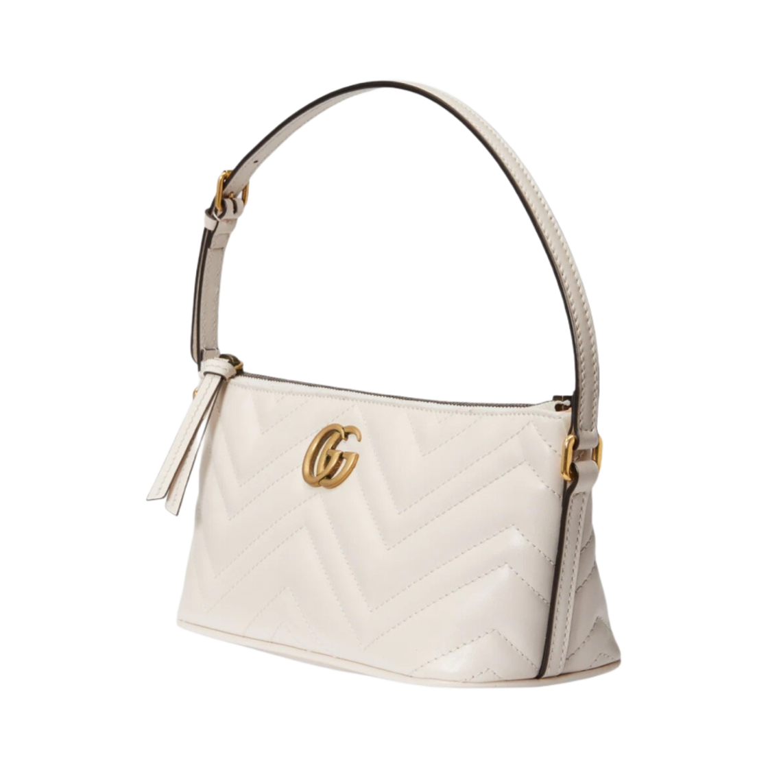 구찌 GG 마몽 숄더백 화이트(Gucci GG Marmont Shoulder Bag White) - 2