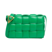 Bottega Veneta Padded Leather Cassette Racing Green