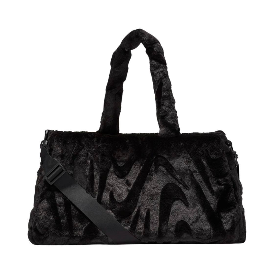 FZ1323-010 Nike NSW Faux Fur Tote Bag 10L Black