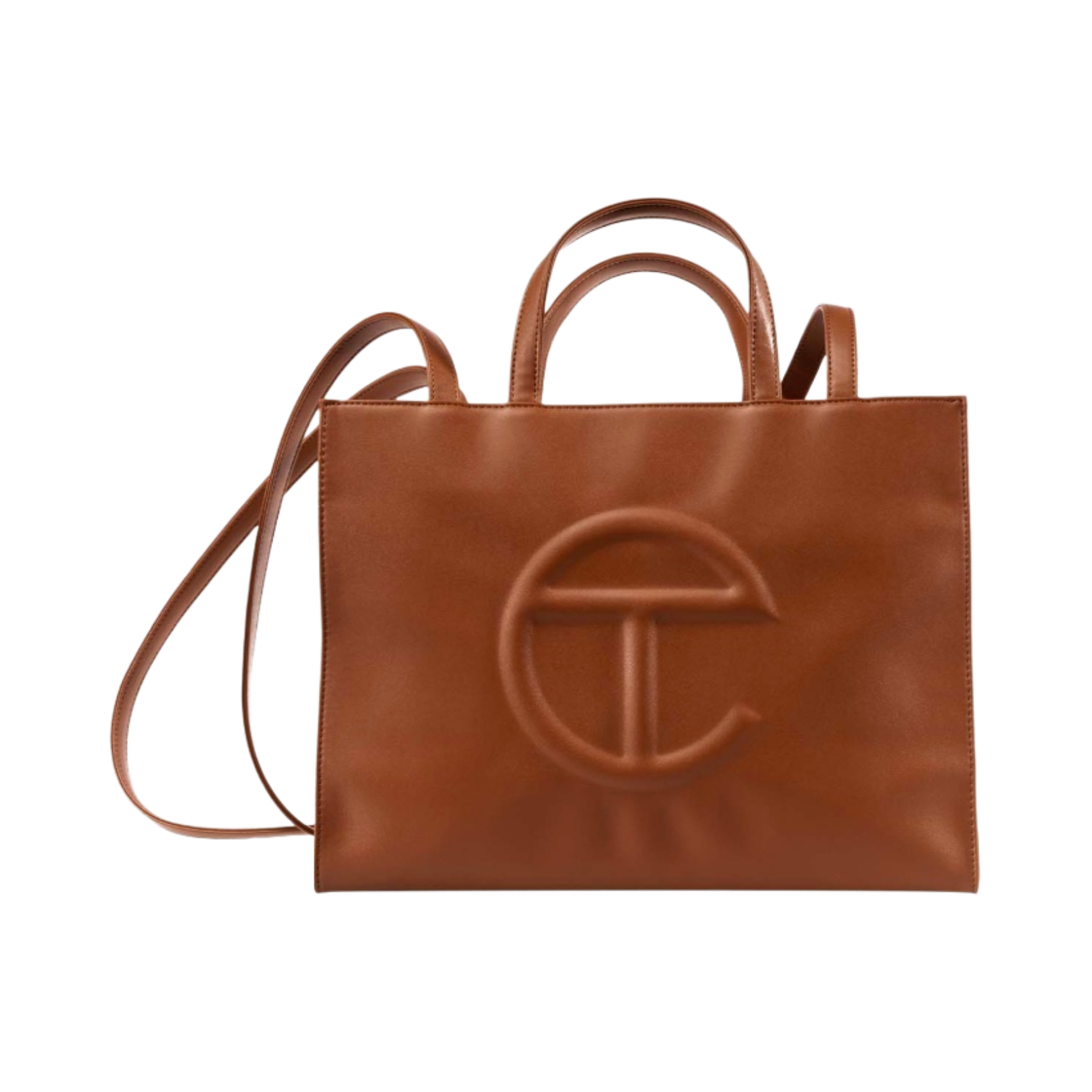 - Telfar Medium Shopping Bag Tan
