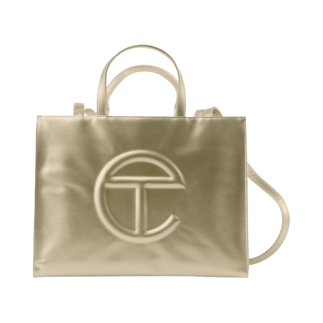 텔파 미디움 쇼핑백 골드(Telfar Medium Shopping Bag Gold) - 1