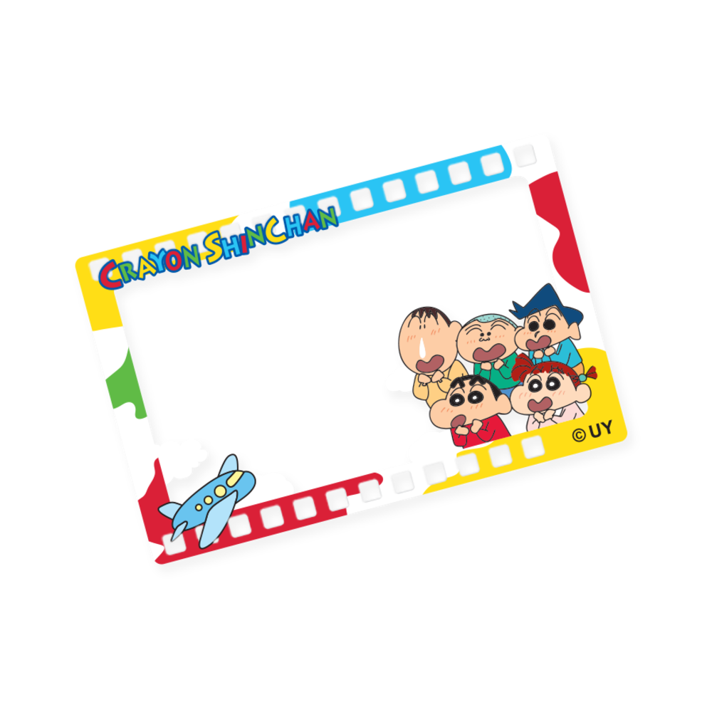 대원미디어 짱구는못말려 짱구와 친구들 투명 포토카드