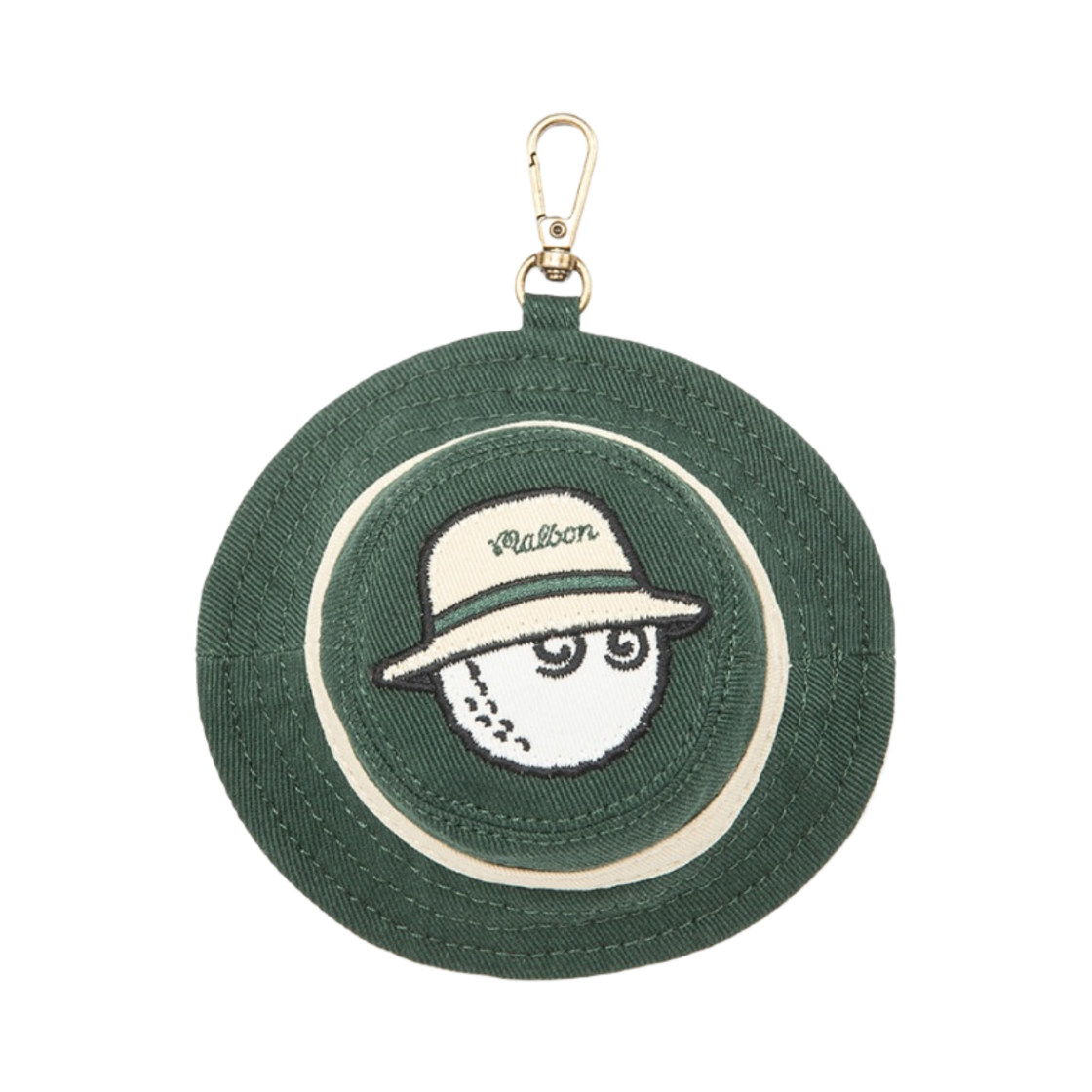 - Malbon Golf Buckets Ball Case Green