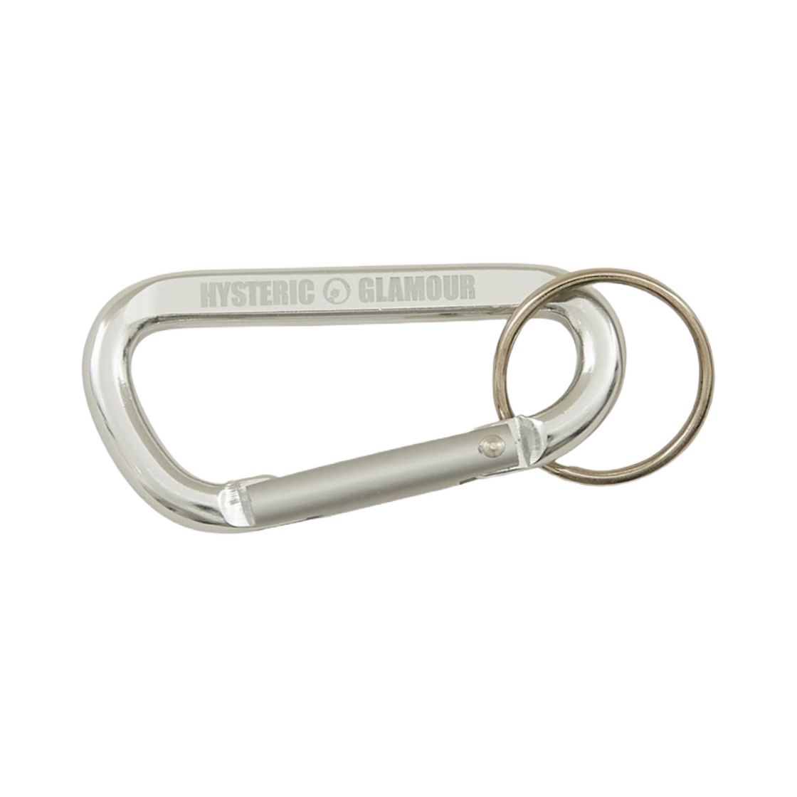 02251QG08 Hysteric Glamour Circle Girl Carabiner L Silver