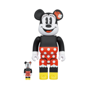 Bearbrick Minnie Mouse 100％ & 400％ Set