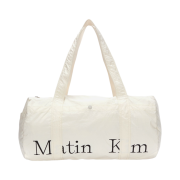 Matin Kim Logo Sporty Duffle Bag Ivory
