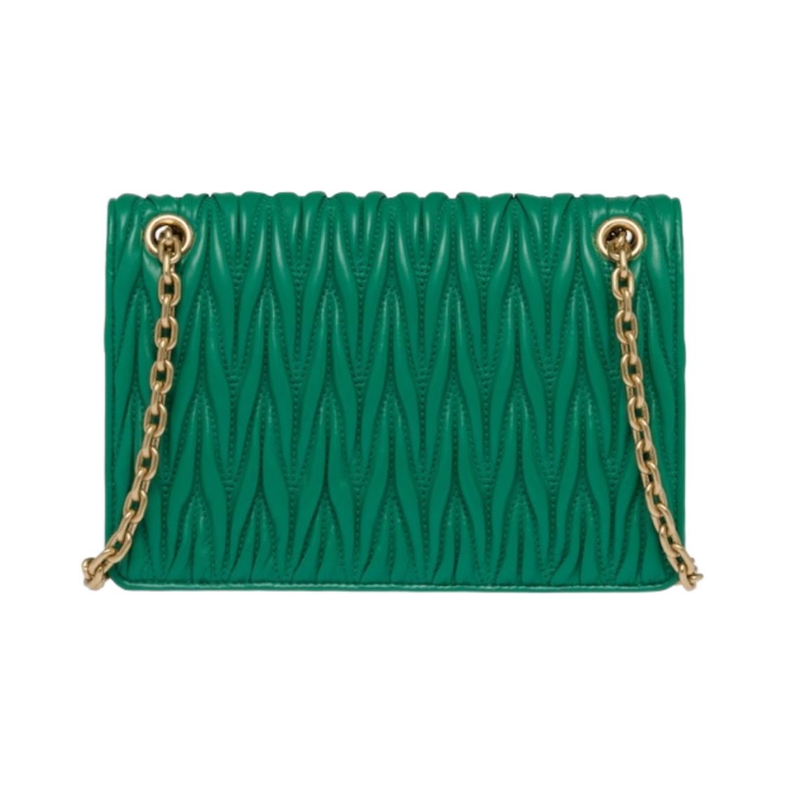 미우 미우 마테라쎄 나파 가죽 미니백 망고(Miu Miu Matelasse Nappa Leather Mini Bag Mango) - 3