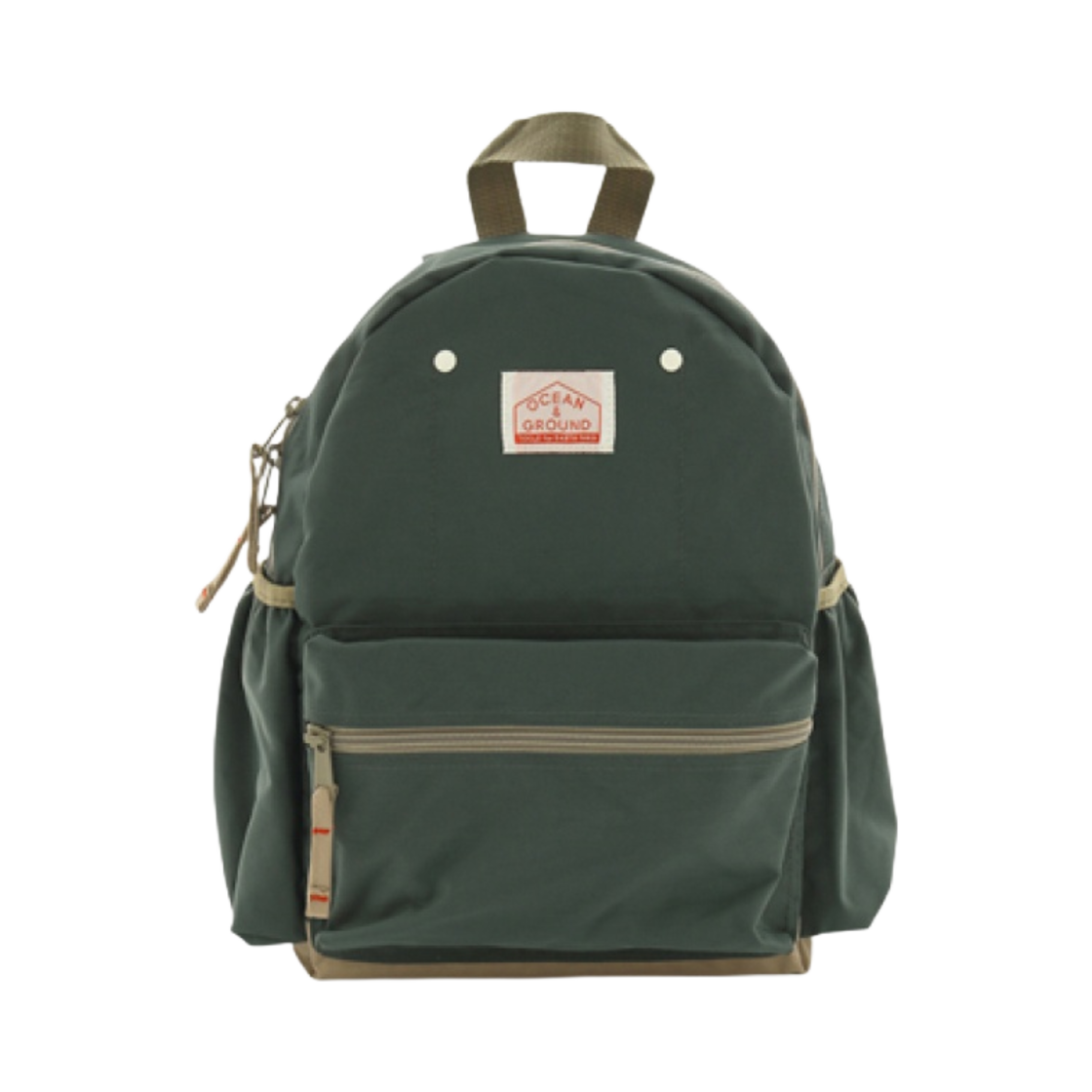 (키즈) 오션 & 그라운드 데이백 굿데이 다크 그린((Kids) Ocean & Ground Daypack Gooday Dark Green)