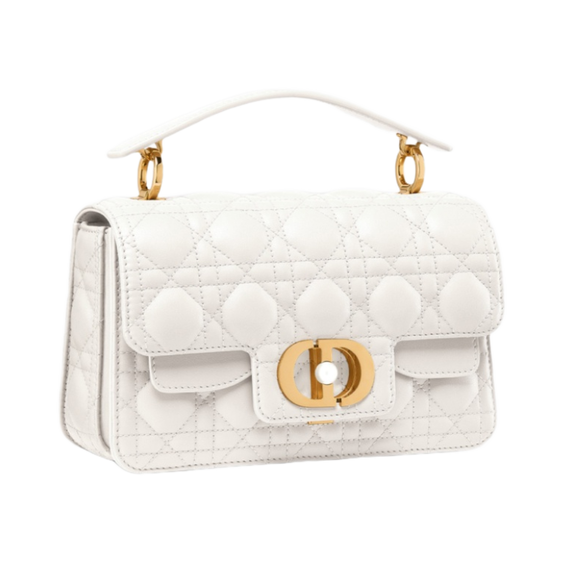 디올 스몰 졸리 탑 핸들백 까나쥬 카프스킨 라떼(Dior Small Jolie Top Handle Bag Cannage Calfskin Latte) - 2