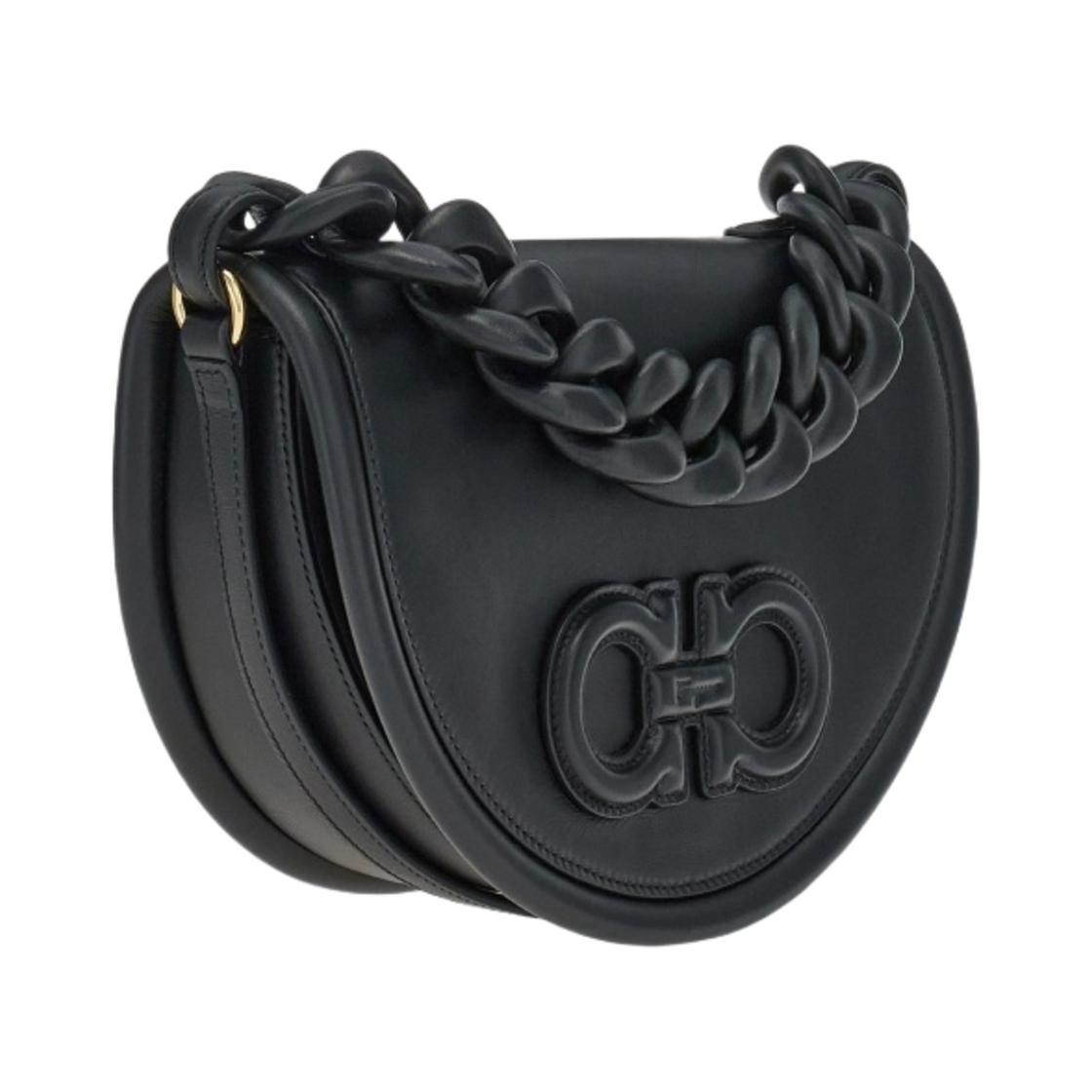 페라가모 아우라 크로스바디백 블랙(Ferragamo Aura Crossbody Bag Black) - 2