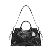 Balenciaga Neo Cagole City Handbag Black