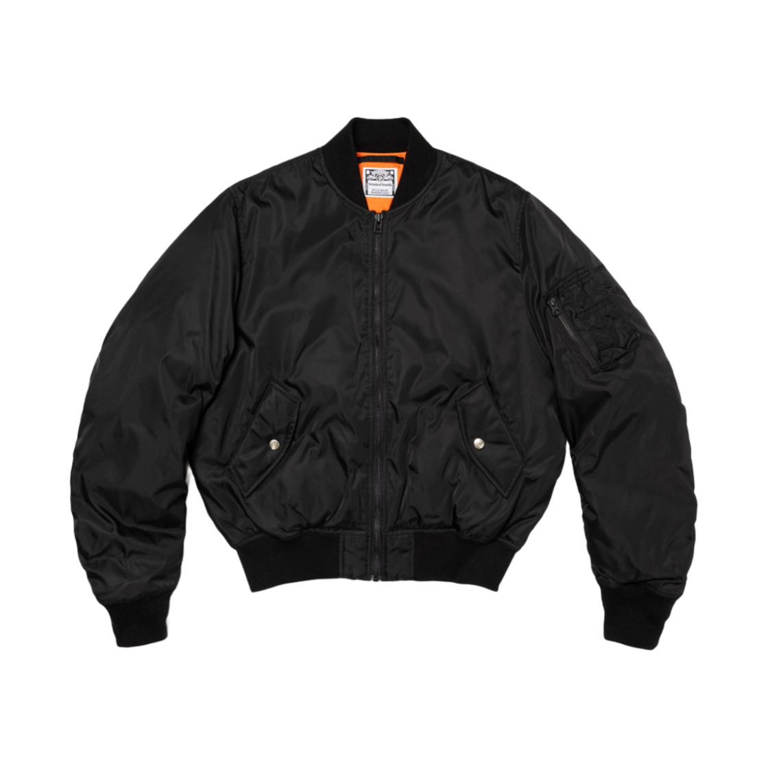 베르디 웨이스티드 유스 플라이트 자켓 블랙(Verdy Wasted Youth Flight Jacket Black)