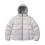 Nocle Trapezoid Down Jacket Light Grey