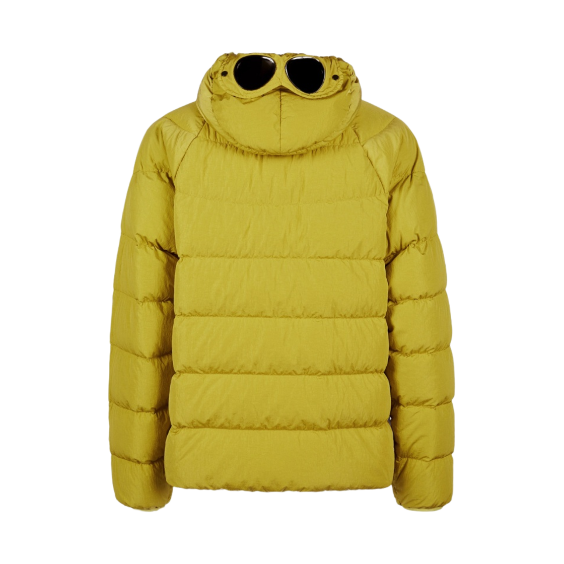 C.P. 컴퍼니 에코 크롬 R 후드 다운 고글 자켓 팜 옐로우 - 22FW(C.P. Company Eco-Chrome R Hooded Down Goggle Jacket Palm Yellow - 22FW) - 3