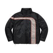 Supreme Stripe Puffer Jacket Black - 23SS