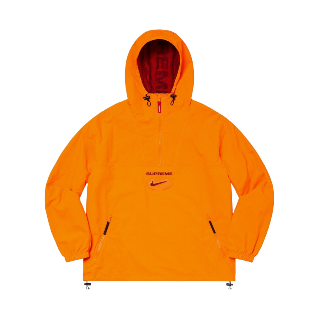 슈프림 x 나이키 쥬얼 리버시블 립스탑 아노락 오렌지 - 20FW