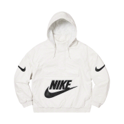 Supreme x Nike Leather Anorak White - 19FW
