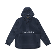 Malbon Golf x Adidas 1/2 Zip Anorak Hoodie Collegiate Navy