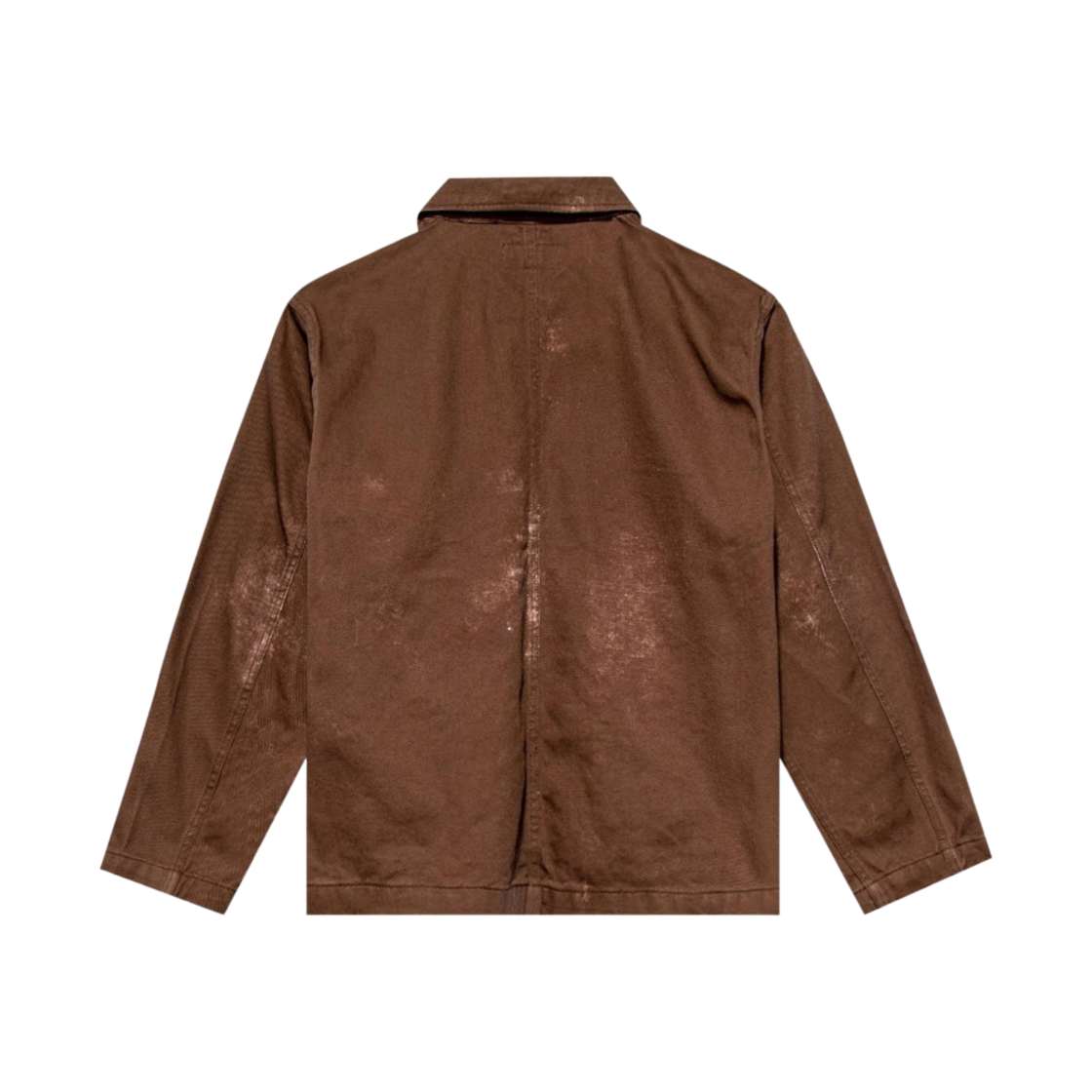 스투시 스팟 블리치 초어 자켓 브라운(Stussy Spotted Bleached Chore Jacket Brown) - 2